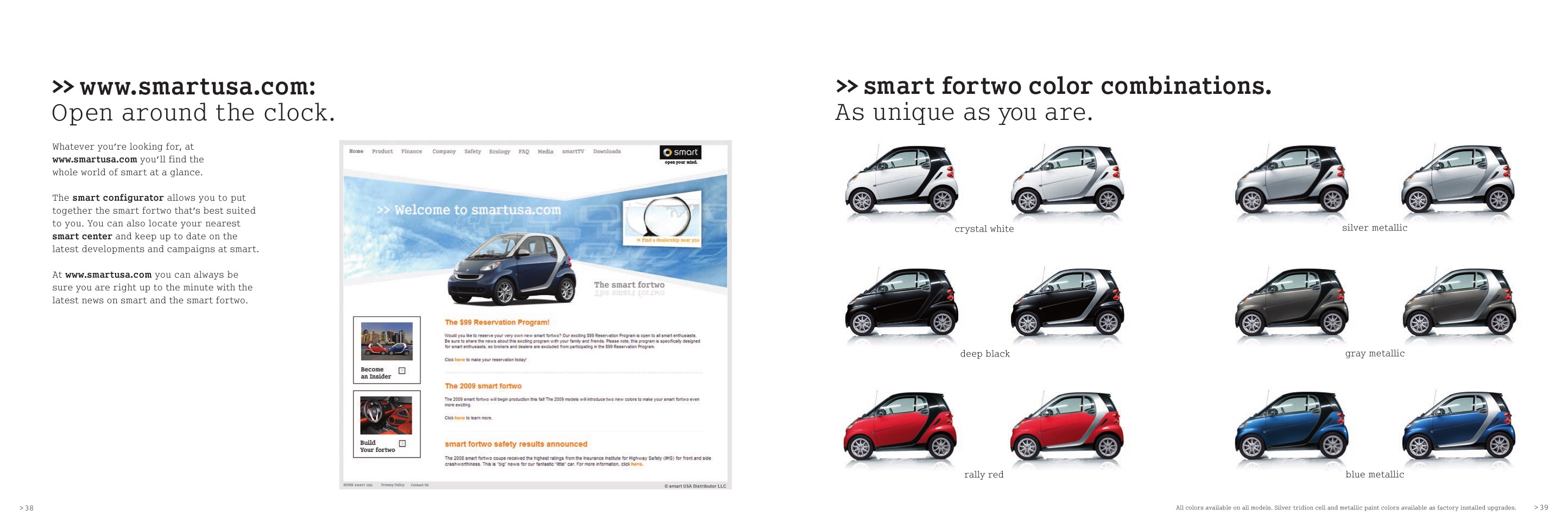 2009 Smart Fortwo Brochure Page 20